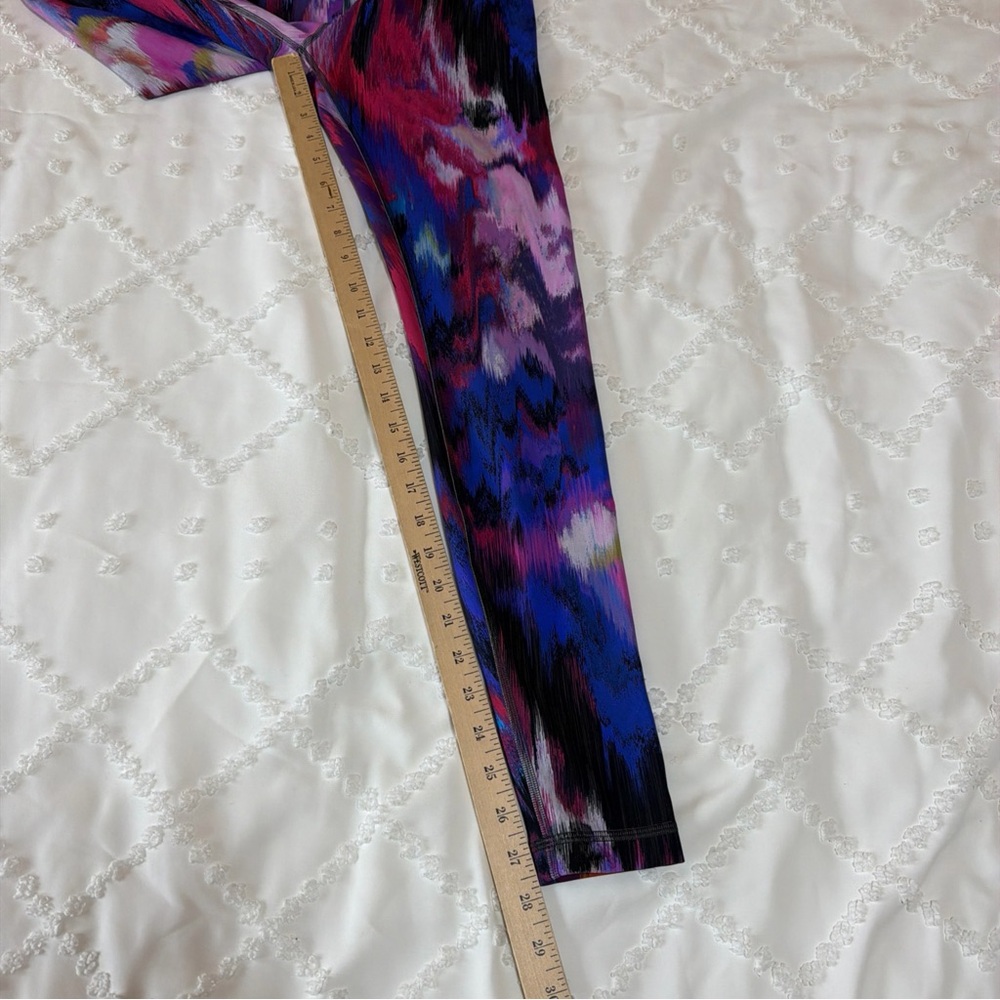 Lululemon Women’s Wunder Train High-Rise Tights Digital Current Pink Multi Sz 6 - Picture 3 of 8